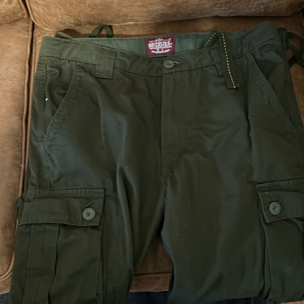 Matchstick Green Cargo pants. Never worn.
